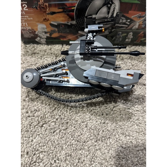 LEGO Star Wars 75015 Corporate Alliance Tank Droid 99% Complete With Box - Picture 7 of 9